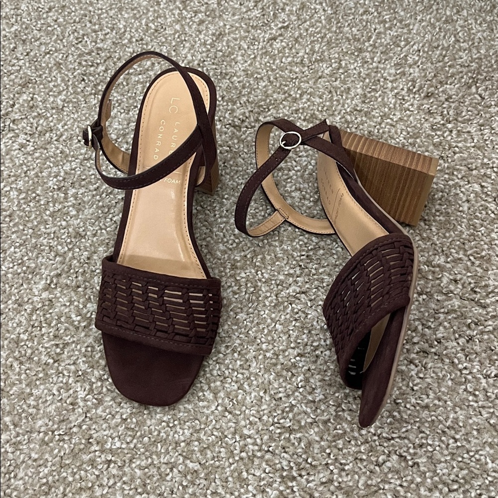 Lauren Conrad block heels